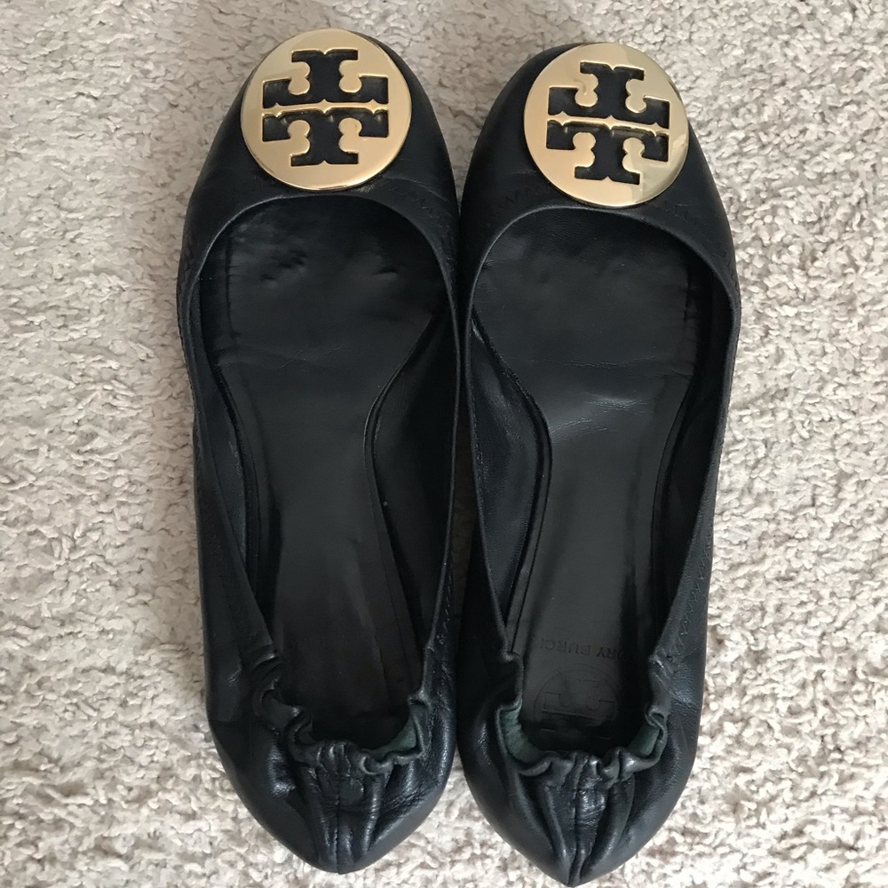 Tory Burch Reva Flats - Black 8.5